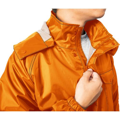■Makku レインウェア チェンジシーゼロレインST オレンジ 4L〔品番:AS50505E〕【7121572:0】[送料別途見積り][掲外取寄][店頭受取不可]