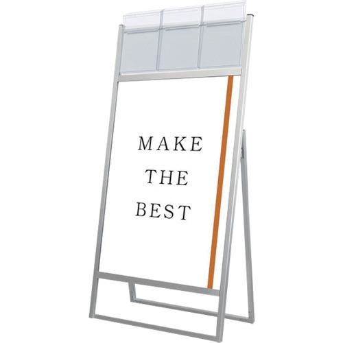 ■TOKISEI ポスタースタンド フラットオープンスタンド 看板 カタログケース付 B1片面〔品番:FOSKKB1KG〕【7132715:0】[送料別途見積り][法人・事業所限定][外直送][店頭受取不可]