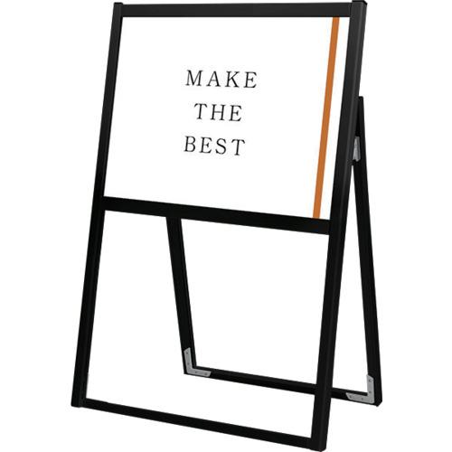 ■TOKISEI ポスタースタンド ブラックフラットオープンスタンド 看板 A2横片面〔品番:BFOSKA2YK〕【7133..