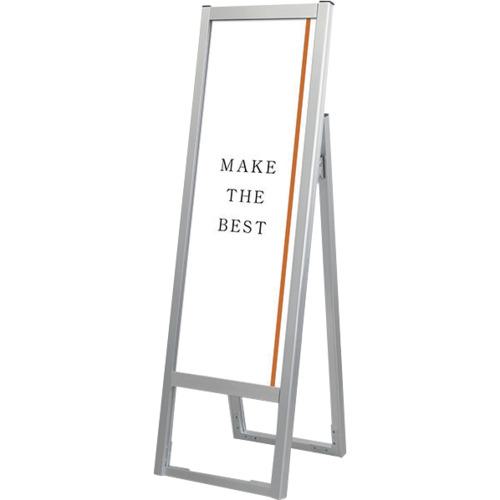 ■TOKISEI ポスタースタンド フラットオープンスタンド 看板 A3縦縦片面〔品番:FOSKA3TTK〕【7133317:0..