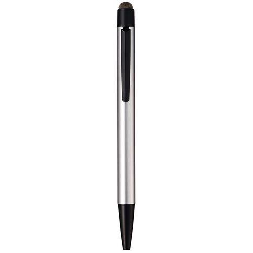 ■uni 油性ボールペン ジェットストリーム スタイラス シングルノック シルバー ボール径:0.7mm インク色:黒《10本入》〔品番:SXNT8235N7P...