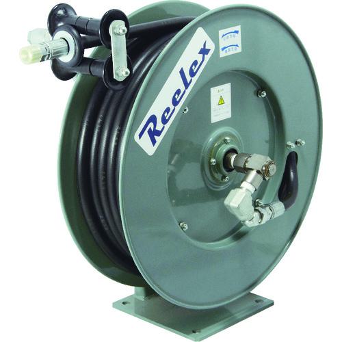 ■Reelex 高圧温水用ホースリール 14MPa 内径9.5mm×10m〔品番:ORP910FY140〕【7220618:0】[法人・事業所限定][外直送元][店頭受取不可]
