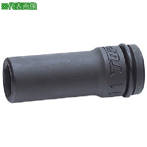 ■TOP インパクト用ディープソケット 差込角9.5mm 対辺16mm〔品番:PT316L〕【7229721:0】[送料別途見積..