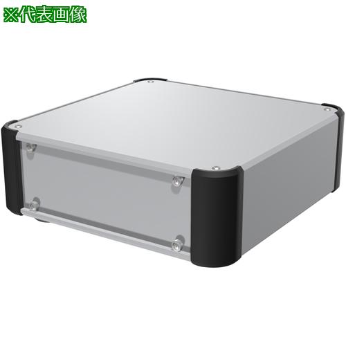 ■タカチ パネル脱着アルミサッシケース AUPシリーズ シルバー/ブラック〔品番:AUP1...