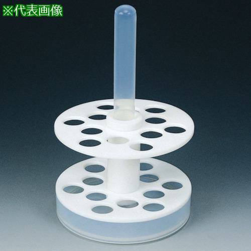 ■フロンケミカル フッ素樹脂 回転式試験管立 23φ×8 KS-23〔品番:NR1271004〕【7352492:0】[送料別途見積り][掲外取寄][店頭受取不可]