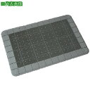 ■コンドル エバック 屋外用マット ハイローリングマットDX #15 900mm×1500mm グレー〔品番:F12115〕【7365772:0】[送料別途見積...