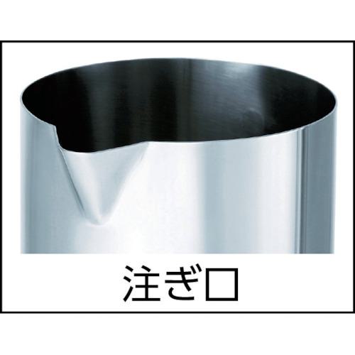 ■MONOVATE ステンレスSUS316Lサニタリービーカー 3L〔品番:BKSMA3〕【7515847:0】[店頭受取不可] 3