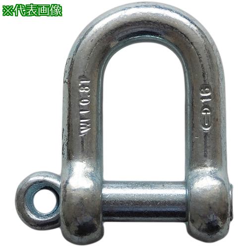 ■TAIYO 捻込シャックル 電気 25MM(3010782)〔品番:NGS25E〕【7531575:0】[店頭受取不可]