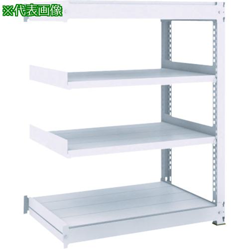 ■TRUSCO TUG型中量ボルトレス棚 300kg 連結型 1800×626×H1200 4段〔品番:TUG30046L4B〕【7555695:0】[法人・事業所限定][直送元][店頭受取不可]