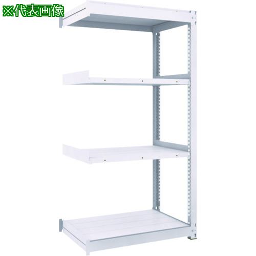 ■TRUSCO TUG型中量棚450kg 連結 900X926XH1800 4段〔品番:TUG45063Z4B〕【7558074:0】[法人・事業所限..