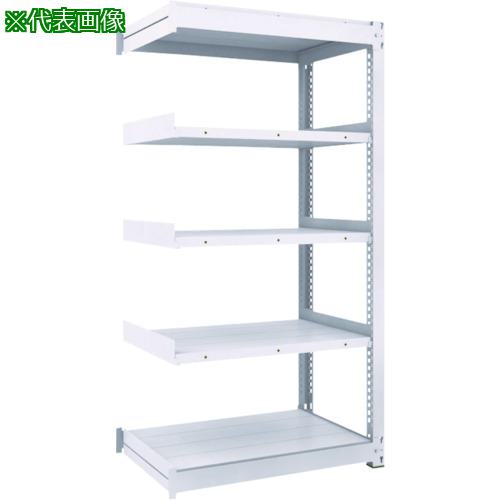 ■TRUSCO TUG型中量ボルトレス棚 450kg 連結型 1800×776×H1800 5段〔品番:TUG45066J5B〕【7558457:0】[法人・事業所限定][直送元][店頭受取不可]