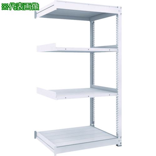 ■TRUSCO TUG型中量棚600kg 連結型 900X926XH1800 4段〔品番:TUG60063Z4B〕【7559771:0】[法人・事業所..