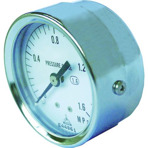 ■日本精器 圧力計50mm1/4 1.5MPa〔品番:BNPG5015K〕【7584024:0】[店頭受取不可]