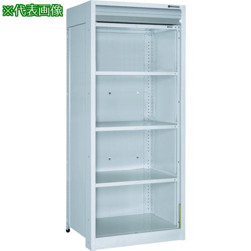 ■TRUSCO 軽中量棚150型 シャッター付棚900×450×H1800 5段〔品番:TLA63S25MG〕【7585390:0】[送料別途見積り][法人・事業所限定][直送][店頭受取不可]