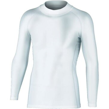 ■おたふく BTパワーストレッチハイネックシャツ ホワイト L〔品番:JW170WHL〕【7590962:0】
