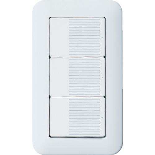 ■Panasonic コスモワイド埋込トリプルスイッチB〔品番:WTP50013WP〕【7632576:0】[店頭受取不可]のサムネイル