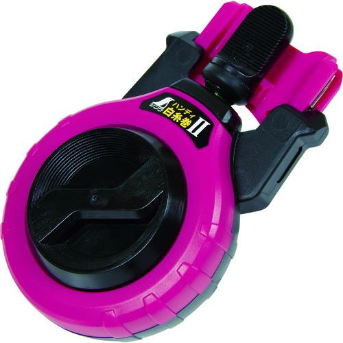 ■シンワ ハンディ白糸巻2自動巻パープリッシュレッド〔品番:77446〕【7652062:0】[店頭受取不可]