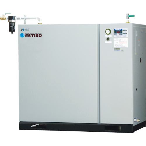 ■アネスト岩田 ブースターコンプレッサ(オイルフリー) 5.5KW 50Hz〔品番:CFBS55BF14M5〕【7694903:0】[法人・事業所限定][直送元][店頭受取不可](4)