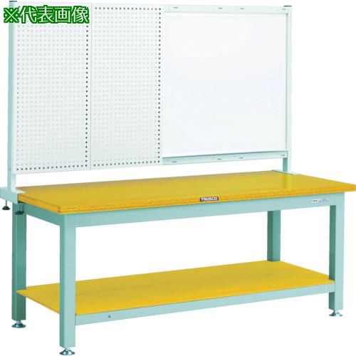 ■TRUSCO 重荷重作業台(3000kg)TW型 1200X750XH1740(全高) 前パネル付 グリーン色〔品番:STW1200P1〕【7703490:0】[法人・事業所限定][直送元][店頭受取不可]