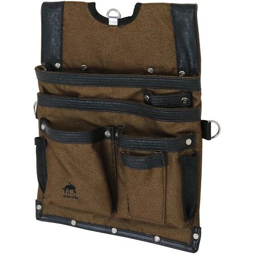 ■KH HUMHEM 24127型バック ブラウン〔品番:HM127BR〕【7707690:0】[店頭受取不可]