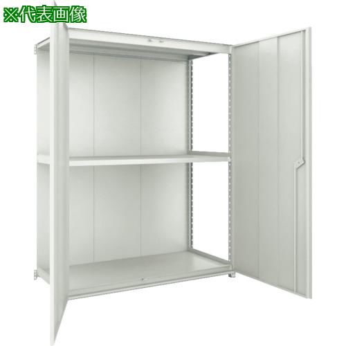 ■TRUSCO M2型棚 背板・扉付 W900XD595 3段 連結〔品番:M26363SDB〕【7726732:0】[法人・事業所限定][直送元][店頭受取不可]