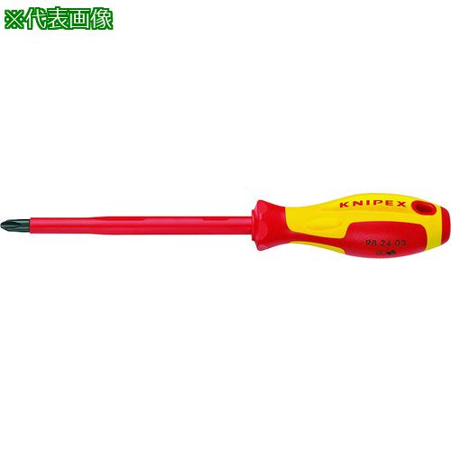 KNIPEX 9824-00 (+) ɥ饤С 1000V:982400͡7769776:0[ŹƬԲ]