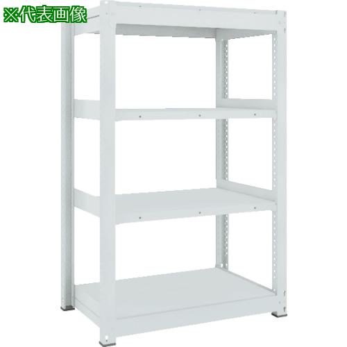 ■TRUSCO TUG型中量棚450kg 単体 1255X476XH1500 4段〔品番:TUG45054S4〕【7830122:0】[法人・事業所限定][直送元][店頭受取不可]