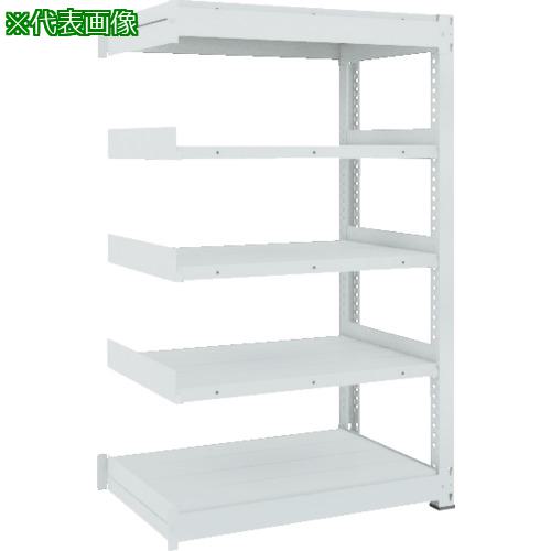 ■TRUSCO TUG型中量ボルトレス棚 450kg 連結型 1800×626×H1500 5段〔品番:TUG45056L5B〕【7830513:0】[法人・事業所限定][直送元][店頭受取不可]