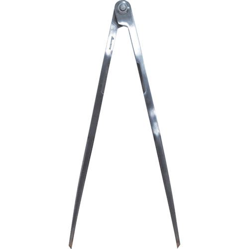 ■シンワ 鋼製コンパス 超硬チップ付F-2 40cm〔品番:77546〕【7832231:0】[店頭受取不可]