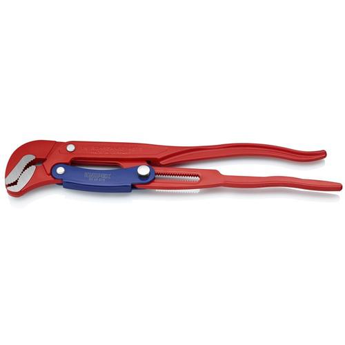 ■KNIPEX パイプレンチS型 420mm〔品番:8360015〕【7883706:0】[店頭受取不可]