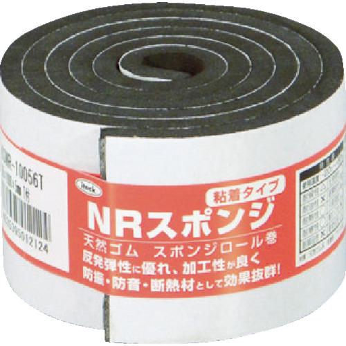 ■光 スポンジロール巻 50mmX1M 5t 黒〔品番:KSNR10056T〕【7886721:0】[店頭受取不可]