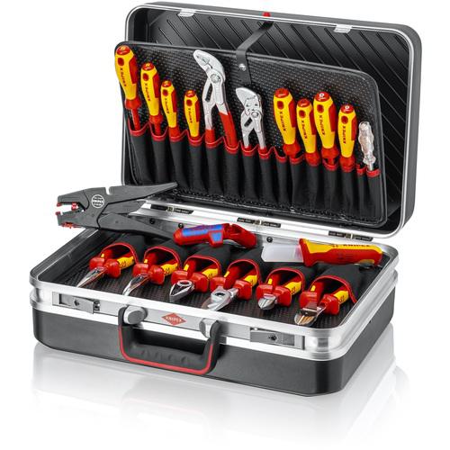 ■KNIPEX 002120 ツールケース 20点セット〔品番:002120〕【7901615:0】[店頭受取不可]