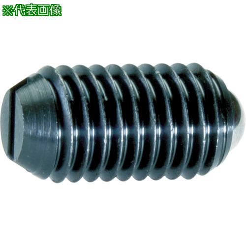 ■TRUSCO ボールプランジャー(マイナス溝)スチールボール M12 軽荷重用〔品番:T12PJ〕【7915306:0】[店頭受取不可]