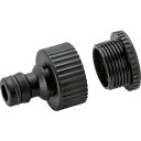 ■KARCHER 高圧洗浄機用アクセサリー ワンタッチカップリング 本体側 ネジ径1インチ(2.645-007.0)〔品番:2.645007.0〕【793912...