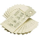 ■KARCHER バキュームクリーナー用アクセサリー ペーパーフィルターバッグ 10枚(6.904-294.0)〔品番:6.904294.0〕【7941951:...