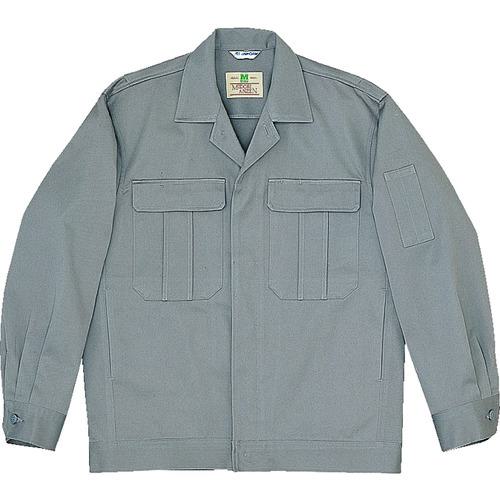 ■ミドリ安全 綿4つポケットジャンパー グレー 4L〔品番:M2301UE4L〕【7975911:0】[送料別途見積り][掲外取寄][店頭受取不可]