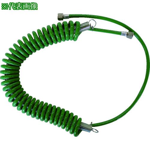 ■近畿 スクリューエアーホーススプリング付 使用範囲4m〔品番:KS5SP〕【8050657:0】[店頭受取不可]