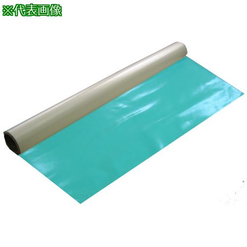 ■菊地 テント倉庫補修用広幅粘着シート グリーン98cm×5m〔品番:MAS9805GR〕【8050953:0】[送料別途見積..