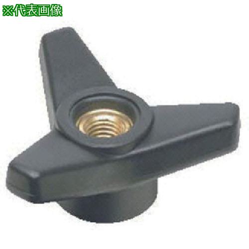 ■ELESA スリーアームノブ(タップ穴)〔品番:TAK80NT〕【8059363:0】[店頭受取不可]