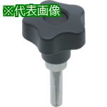 ■ELESA 安全アジャストスターノブ 外径40mm ねじ径M8×1.25〔品番:SSTK40X32NSUS〕【8061694:0】[送料別途見積り][掲外取寄][店頭受取不可]