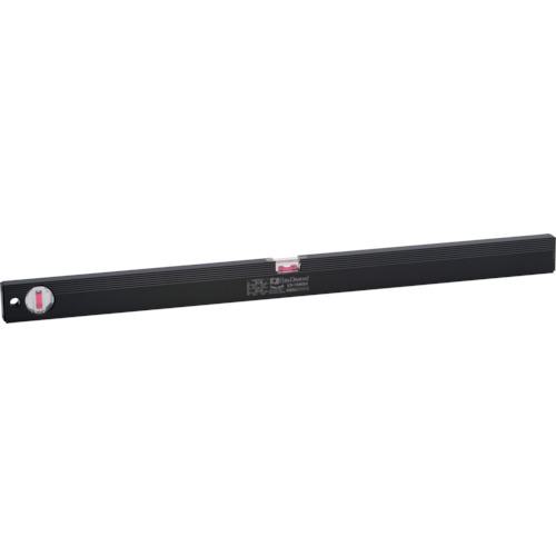 ■エビスダイヤモンド 磁石付レベル・ブラック750mmブラック/レッド〔品番:ED75MBR〕【8066883:0】[送料別途見積り][掲外取寄][店頭受取不可]