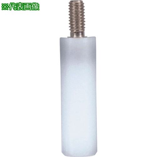 ■テイシン 絶縁POMスペーサーSJB-M2.6 オス-メス ネジ径M2.6 全長13〔品番:SJB2613〕【8068705:0】[送料別途見積り][掲外取寄][店頭受取不可]