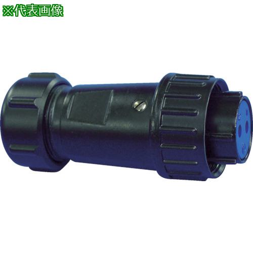 ■七星 防水メタルコネクタ NJW-20シリーズ 10極 PF10〔品番:NJW2010PF10〕【8068955:0】[送料別途見積り][掲外取寄][店頭受取不可]