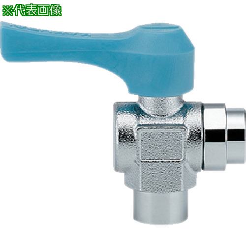 ■KAKUDAI アングル型ミニチュアボールバルブ〔品番:6518543〕【8074651:0】[送料別途見積り][掲外取寄][店頭受取不可]