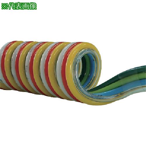 ■チヨダ スパイラルチューブ マルチスパイラル 外径6mm/使用範囲1180mm 透明、青、ライトグリーン、緑、黄、赤、白〔品番:7MPS615S〕【8083829:0】[送料別途見積り][掲外取寄][店頭受取不可]