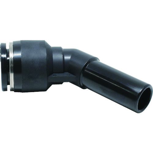 ■PISCO チューブフィッティング 45°ソケットエルボ チューブ12 継手12〔品番:PLHJ12〕【8095224:0】[店頭受取不可]