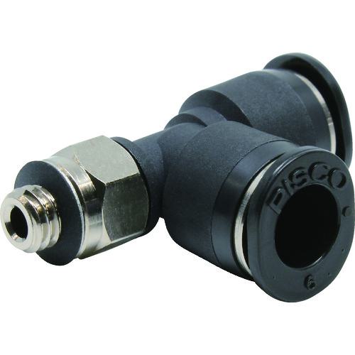 ■PISCO チューブフィッティングミニ ブランチティー チューブサイズ6 適用ねじサイズM5×0.8 〔品番:PD6M5M〕【8095362:0】[店頭受取不可]