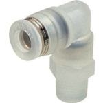 ■PISCO チューブフィッティングPP エルボ ネジ部材質:PP〔品番:PPL402〕【8095691:0】[送料別途見積り][掲外取寄][店頭受取不可]