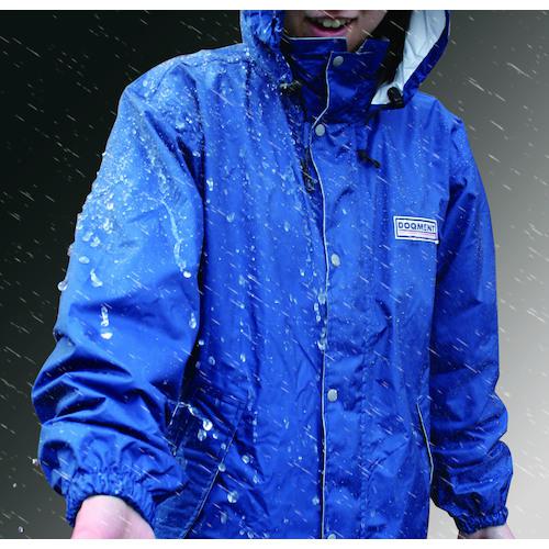 ■カジメイク エントラントレインスーツ2 シルバー S〔品番:725071S〕【8110549:0】[送料別途見積り][掲外取寄][店頭受取不可]