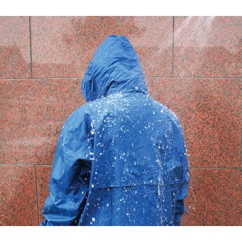 ■カジメイク エントラントレインスーツ2 シルバー S〔品番:725071S〕【8110549:0】[送料別途見積り][掲外取寄][店頭受取不可]